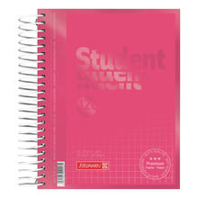 Collegeblock DIN A6, kariert, 120 Blatt, tulip