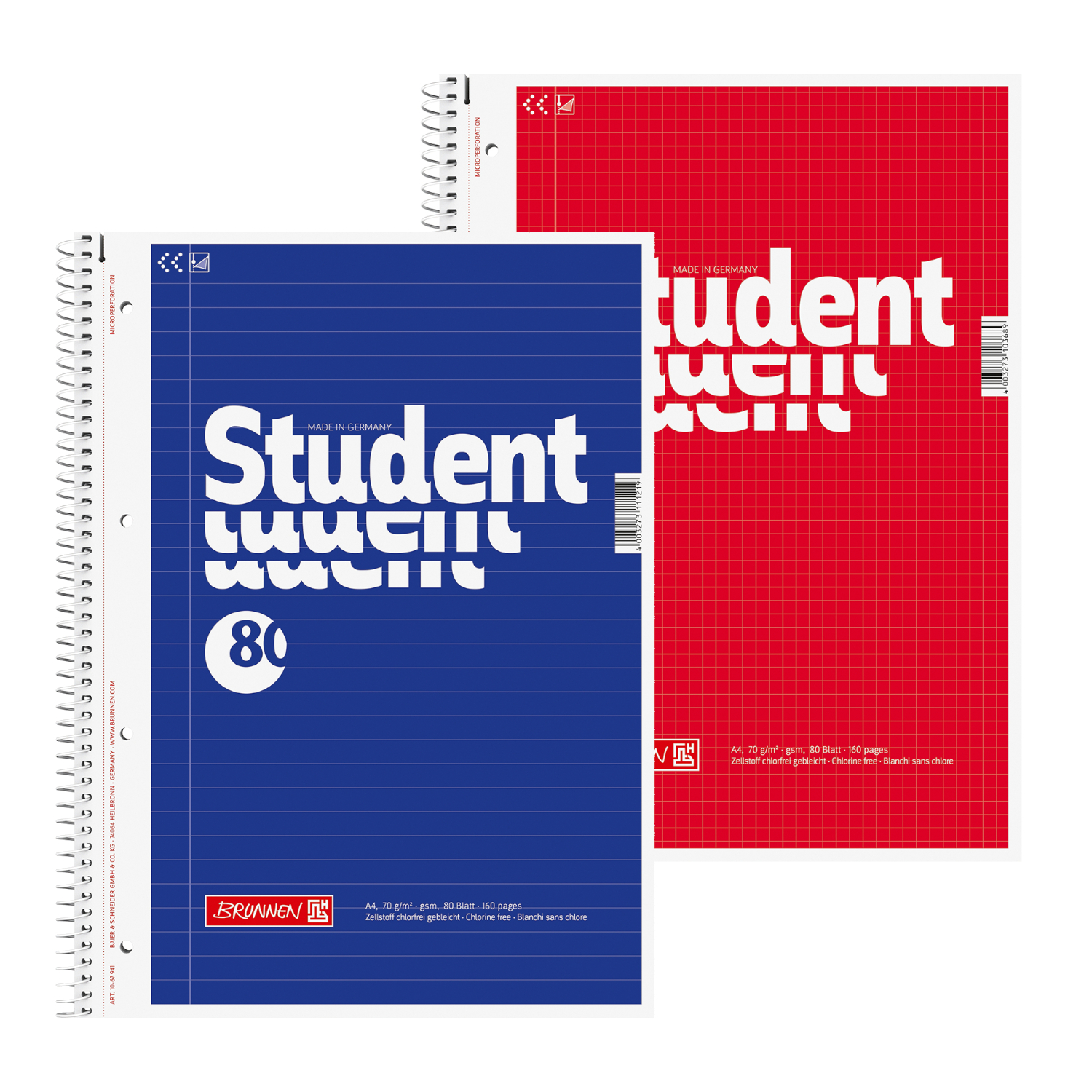 NEU College-Block DIN A4 70g - Verschiedene Lineatur