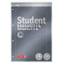 College-Block Premium DIN A4 Lineatur 28 Spiralbindung oben