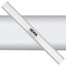 NEU Krepp-Papier farbfest, 50 x 250 cm, 32 g/qm, 1 Rolle, Wei