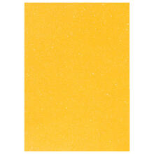 NEU Glitter-Karton, 200 g/qm, einseitig mit Glitzer, DIN A4, Gelb Irisierend