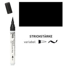 Kreul Glas & Porzellan PEN Easy Brush, Schwarz