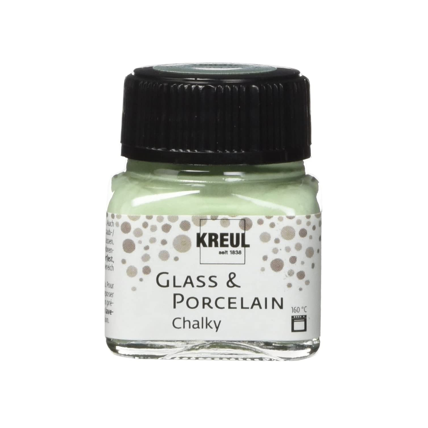Glass & Porcelain Chalky, Glasmalfarbe / Porzellanfarbe mit Kreide-Effekt, 20ml Rosemary Green