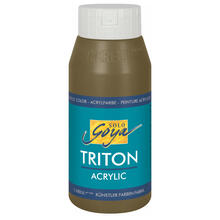 SALE Kreul Triton Acrylfarbe, 750 ml, Umbra grnlich
