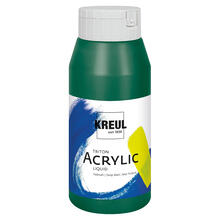 Kreul Triton Acrylfarbe, 750 ml, Dunkelgrn / Phthalogrn