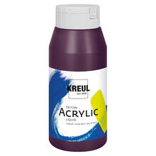 Kreul Triton Acrylfarbe, 750 ml, Aubergine