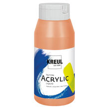 Kreul Triton Acrylfarbe, 750 ml, Terracotta / Neapelgelb rtlich