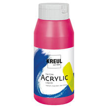Kreul Triton Acrylfarbe, 750 ml, Magenta
