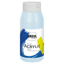 Kreul Triton Acrylfarbe, 750 ml, Himmelblau hell