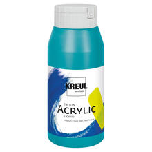 Kreul Triton Acrylfarbe, 750 ml, Trkisblau