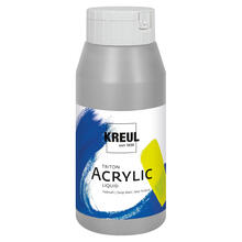Kreul Triton Acrylfarbe, 750 ml, Neutralgrau