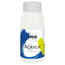 NEU Kreul Triton Acrylfarbe, 750 ml, Titanwei