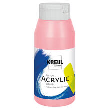 NEU Kreul Triton Acrylfarbe, 750 ml, Ros
