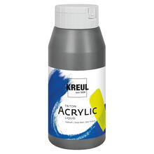NEU Kreul Triton Acrylfarbe, 750 ml, Graphit