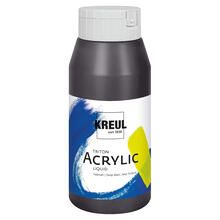 NEU Kreul Triton Acrylfarbe, 750 ml, Paynesgrau
