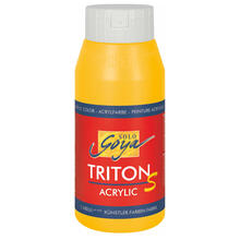 Kreul Triton S / Acrylfarbe Glanzeffekt, 750ml, Maisgelb