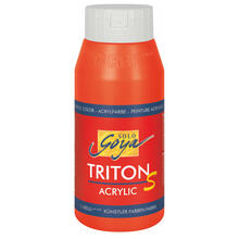 Kreul Triton S / Acrylfarbe Glanzeffekt, 750ml, Echtrot