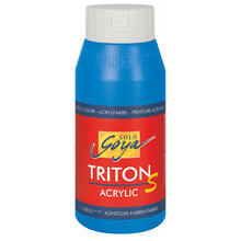 SALE Kreul Triton S / Acrylfarbe Glanzeffekt, 750ml, Primrblau