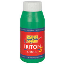 SALE Kreul Triton S / Acrylfarbe Glanzeffekt, 750ml, Permanentgrn