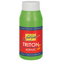 SALE Kreul Triton S / Acrylfarbe Glanzeffekt, 750ml, Gelbgrn