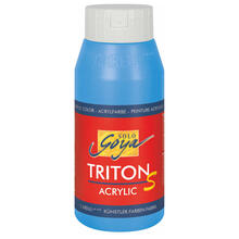Kreul Triton S / Acrylfarbe Glanzeffekt, 750ml, Lichtblau