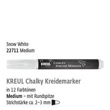 Kreul Chalky Kreidemarker, 2-3mm, Snow White