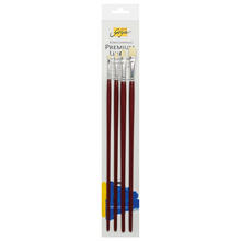 SOLO GOYA Knstlerpinsel Set, Borste flach, 4er-Set