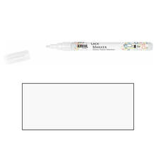 HobbyLine Lackmalstift, 1-2mm, Wei