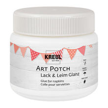 Art Potch Serviettenkleber Lack & Leim GL�NZEND 150 ml PREISHIT