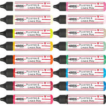 Kreul Pluster & Liner Pen, 29 ml - Verschiedene Farbtöne