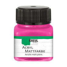 Kreul Acryl-Mattfarbe / Bastelfarbe, 20ml, Pink