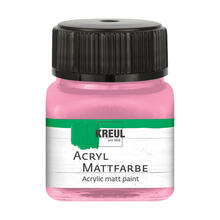 Kreul Acryl-Mattfarbe / Bastelfarbe, 20ml, Himbeere