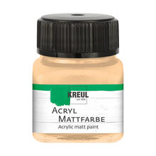 Kreul Acryl-Mattfarbe / Bastelfarbe, 20ml, Beige