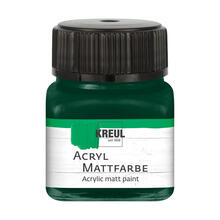 Kreul Acryl-Mattfarbe / Bastelfarbe, 20ml, Tannengrn