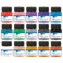 Kreul Hobby Line Acryl-Metallicfarbe, 20ml - Verschiedene Farbtöne
