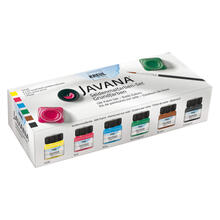 Javana Creativ-Set Seidenmalerei, 6 x 20ml, Grundfarben