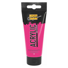 Kreul Solo Goya Acrylic Acrylfarbe, 100 ml, Fluoreszierend Pink