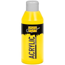 Kreul Solo Goya Acrylic Acrylfarbe, 250 ml, Echtgelb Hell