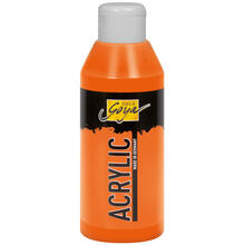 Kreul Solo Goya Acrylic Acrylfarbe, 250 ml, Echtorange