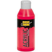 Kreul Solo Goya Acrylic Acrylfarbe, 250 ml, Karminrot