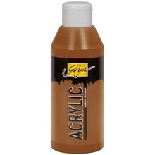 Kreul Solo Goya Acrylic Acrylfarbe, 250 ml, Oxydbraun dunkel