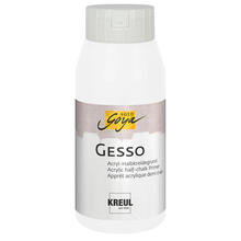 NEU Gesso Grundierung / Acryl-Halbkreidegrund, wei, 750ml