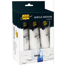 Solo Goya Acrylic Medium Set, 3 x 100 ml