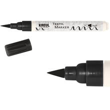 NEU Kreul Textil Marker Brush / Stoffmalstift Pinselspitze, Schwarz