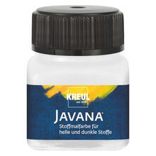 Javana Tex OPAK Stoffmalfarbe, 20ml, Wei