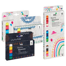 Kreul Textil Marker / Stoffmalstifte Sets - Verschiedene Ausführungen