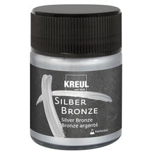 NEU Kreul Silber Bronze / Hochglänzende Flüssigbronze, 50ml