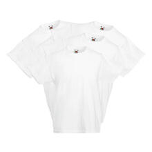 Sparpack, T-Shirt Gre 116, Wei, 12 Stck
