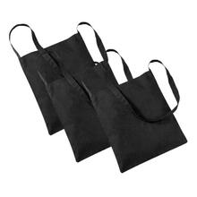 Sparpack Baumwolltasche / Wurfbeutel 34x40cm Schwarz 60 St.