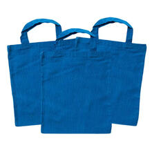 Sparpack Baumwolltasche Dunkelblau, 24 Stck
